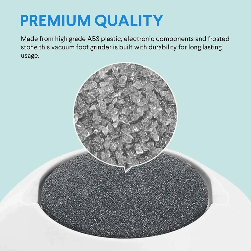 Electric Foot Scrubber – Rechargeable Callus Remover for Salon-Smooth Feet at Home