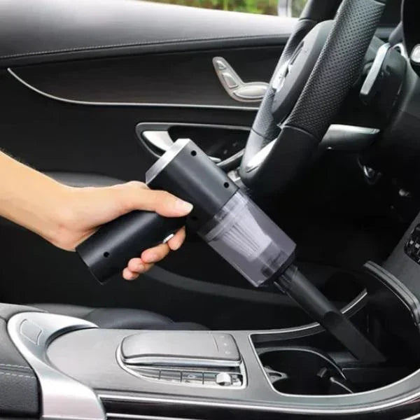 3 in 1 Vacuum Cleaner | Multi Functional Portable Vacuum Cleaner for Car, Home, and Small Spaces | Vacuum Cleaner Duster Blower Air Pump Wireless Handheld