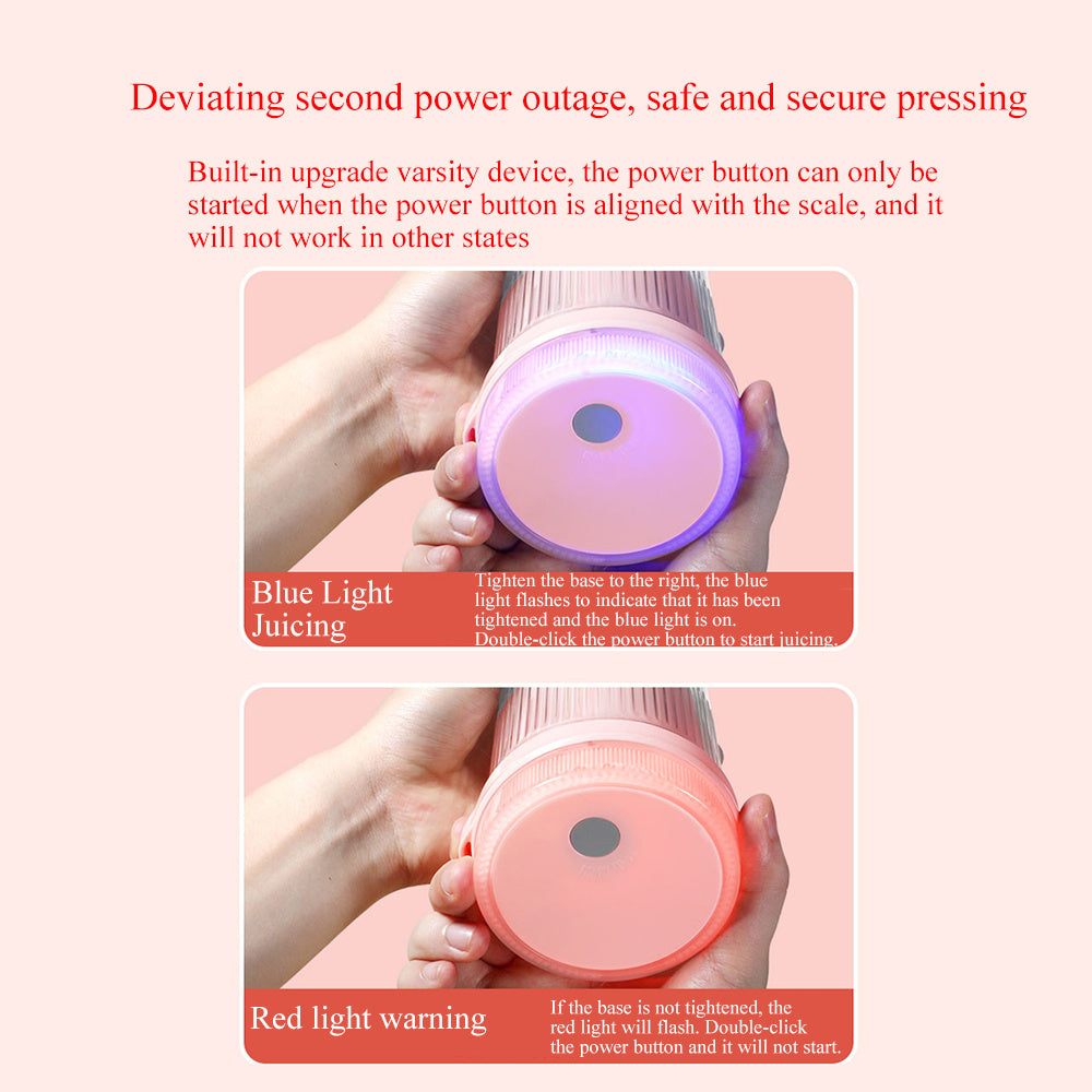 Mini Portable USB Rechargeable Blender 380ml