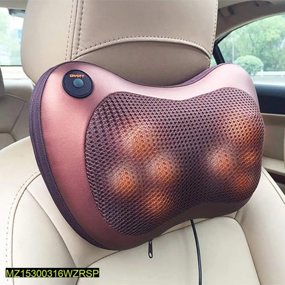 Cervical Neck & Back Massager Pillow – Deep Tissue Pain Relief with Heat for Home, Car & Office